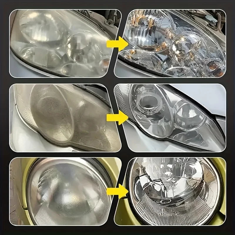 Headlight Restoration Polishing Paste