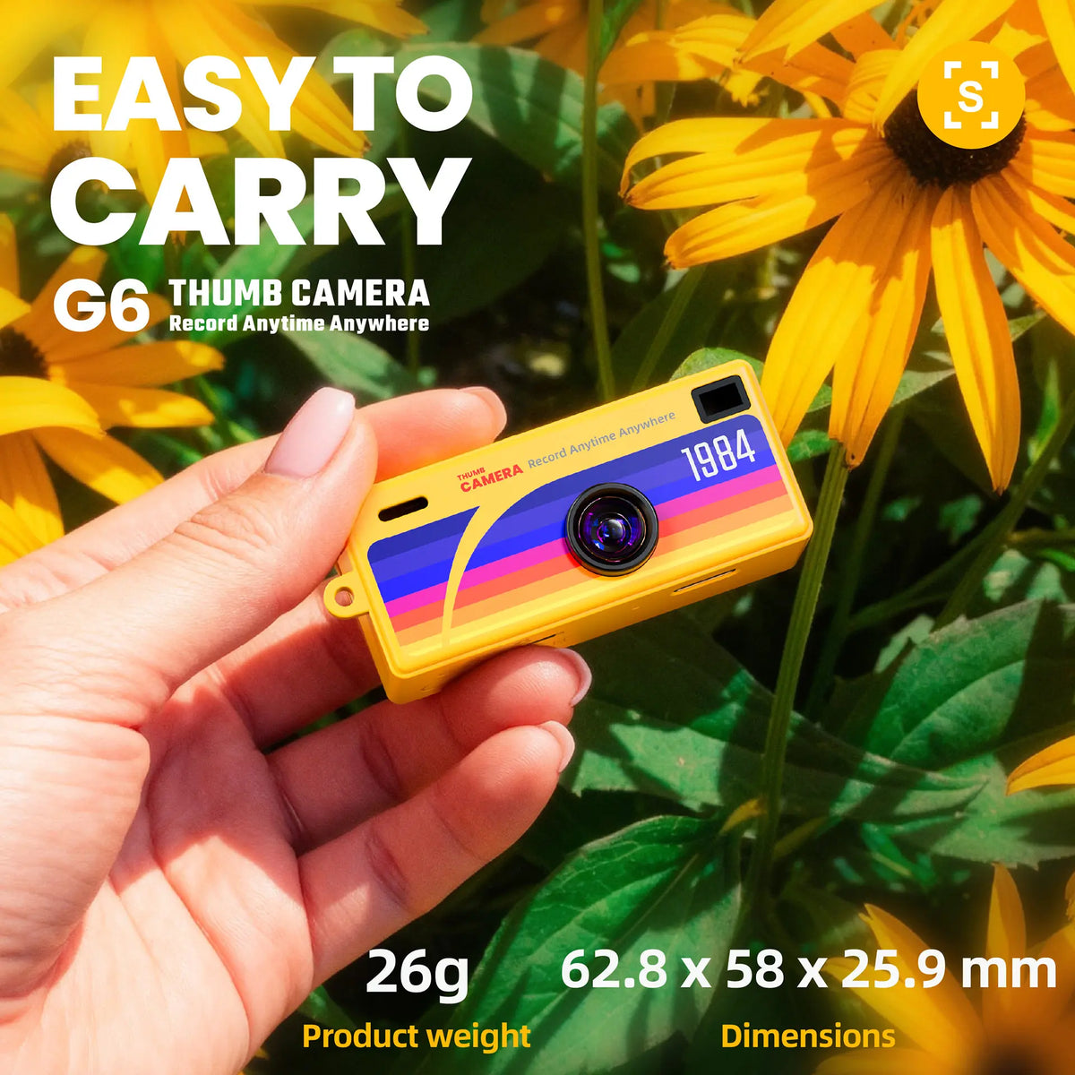 G6 Mini Keychain Camera 1080P HD Portable Recorder - image 2