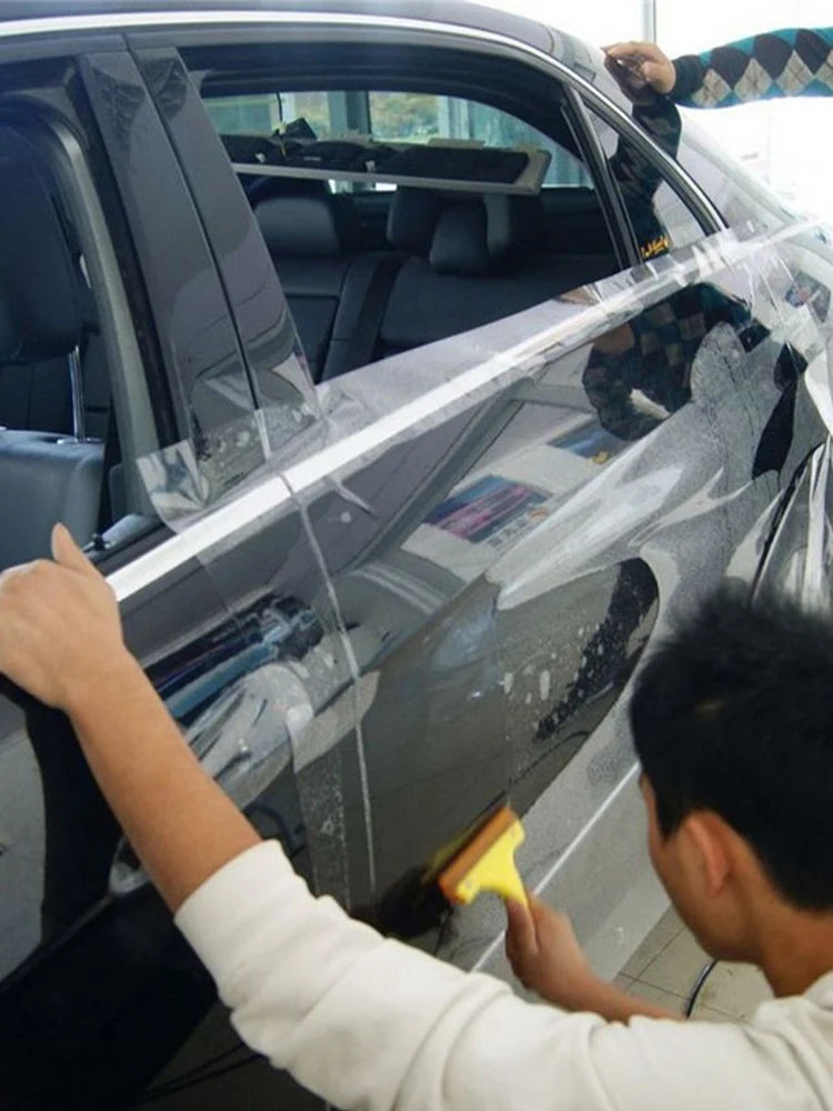 3-Layer Clear Vinyl Wrap – Car Protection Film & DIY Sticker - image 4