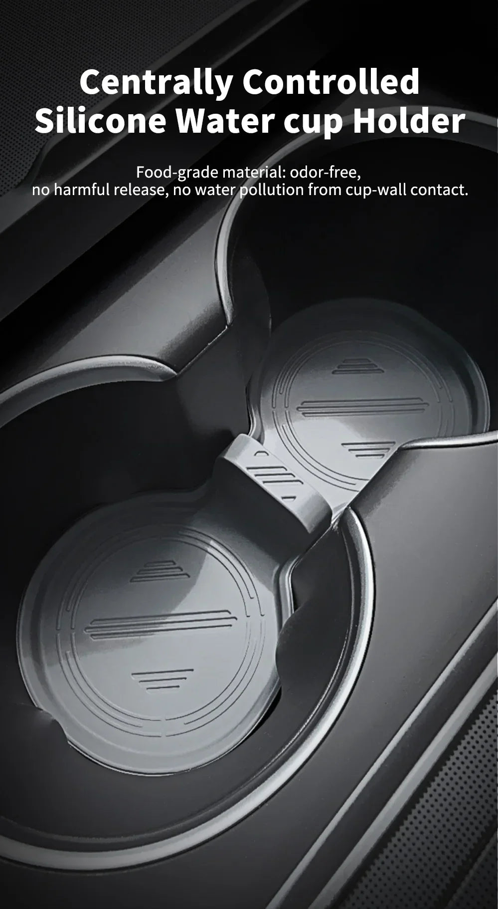 Center Console Hidden Storage Box for Tesla Model 3 and Model Y