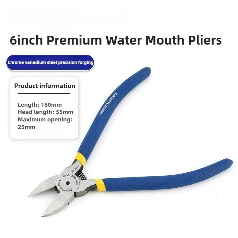 5/6 Inch Professional Cutting Pliers Wire Stripping Tool Side Cutter for Cable
