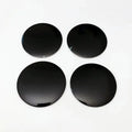 Solid Color Wheel Center Hub Caps, 4-Piece Set