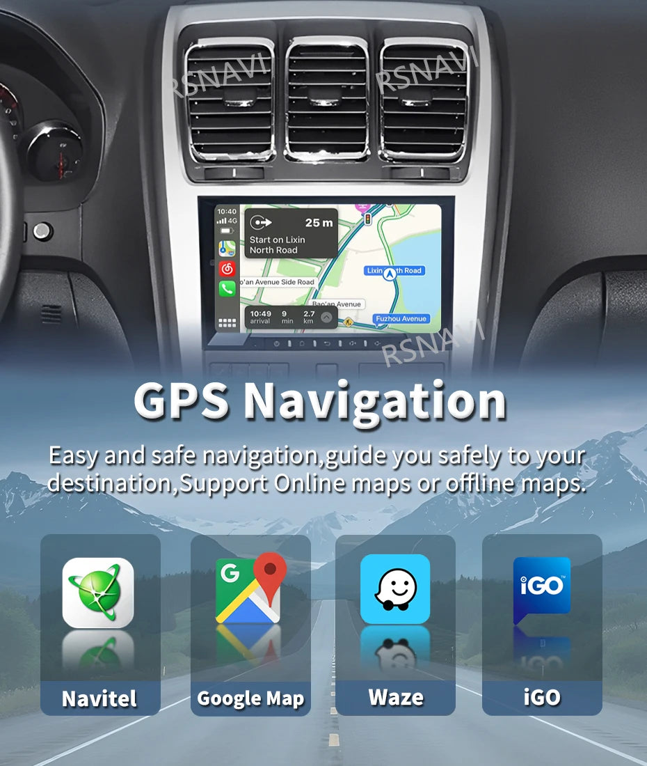 9-inch Android Car Radio with GPS, Apple CarPlay & Android Auto - image 12