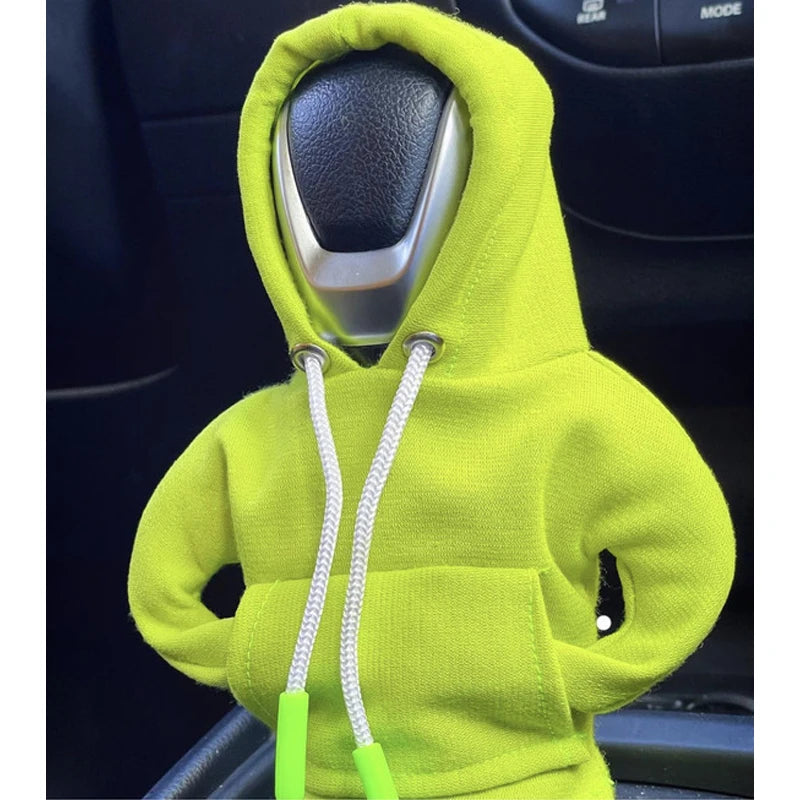 Gear Shift Knob Hoodie Cover, Universal for Manual & Automatic Shifters