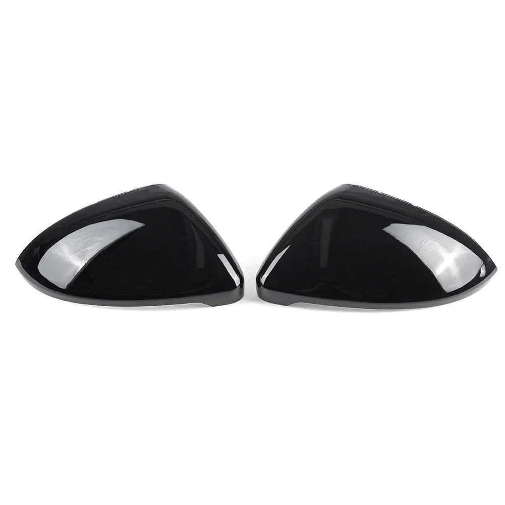 Glossy Black Side Mirror Caps for VW Golf 7 MK7 GTI - image 3