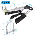 HEPPE Bike Trailer Hitch Coupler Kid Trailer Cargo Trailer Hitch Bike Trailer Adapter Hitch Coupler Bike Trailer Hitch Connector