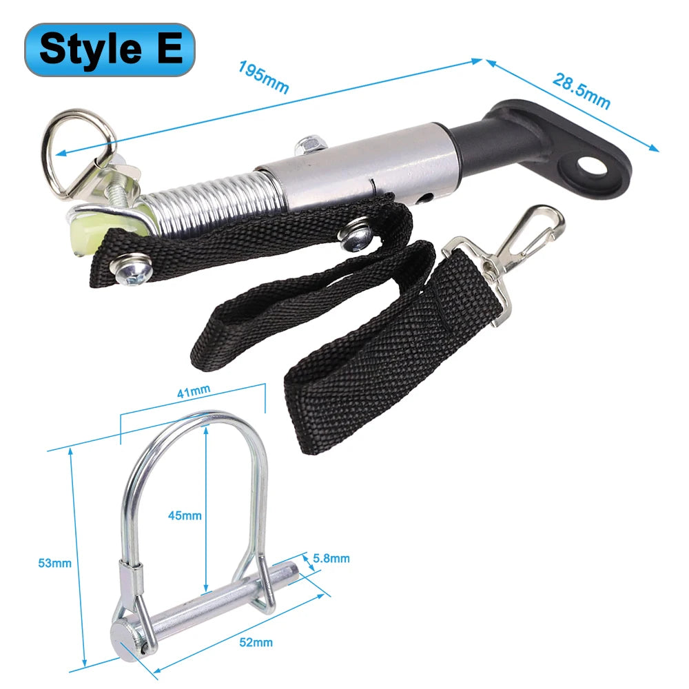 HEPPE Bike Trailer Hitch Coupler Kid Trailer Cargo Trailer Hitch Bike Trailer Adapter Hitch Coupler Bike Trailer Hitch Connector