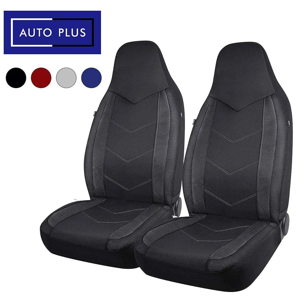 High Back Air Mesh Front Car Seat Covers, Universal Fit