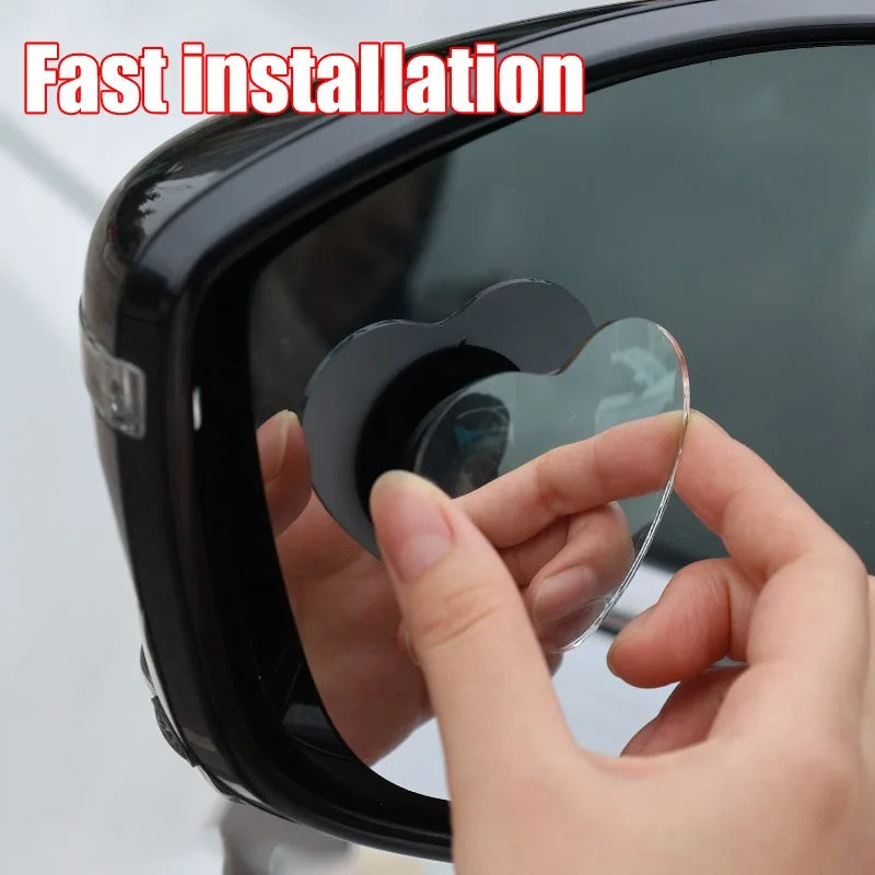 Heart Shaped Blind Spot Mirrors for Car and Truck Safety - image 4