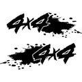 4x4 Off Road Vinyl Sticker for Car and Motorcycle, 4 Sizes, 5 Colors