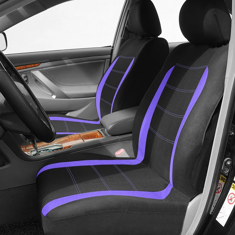 AUTO PLUS Car Seat Covers Universal Size Fit For Most Car Suv Truck Van Car Accessories Interior Seat Covers For Car Full Set