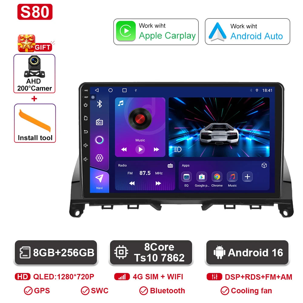 Mercedes C-Class W204 Android Multimedia System GPS & Bluetooth - image 21