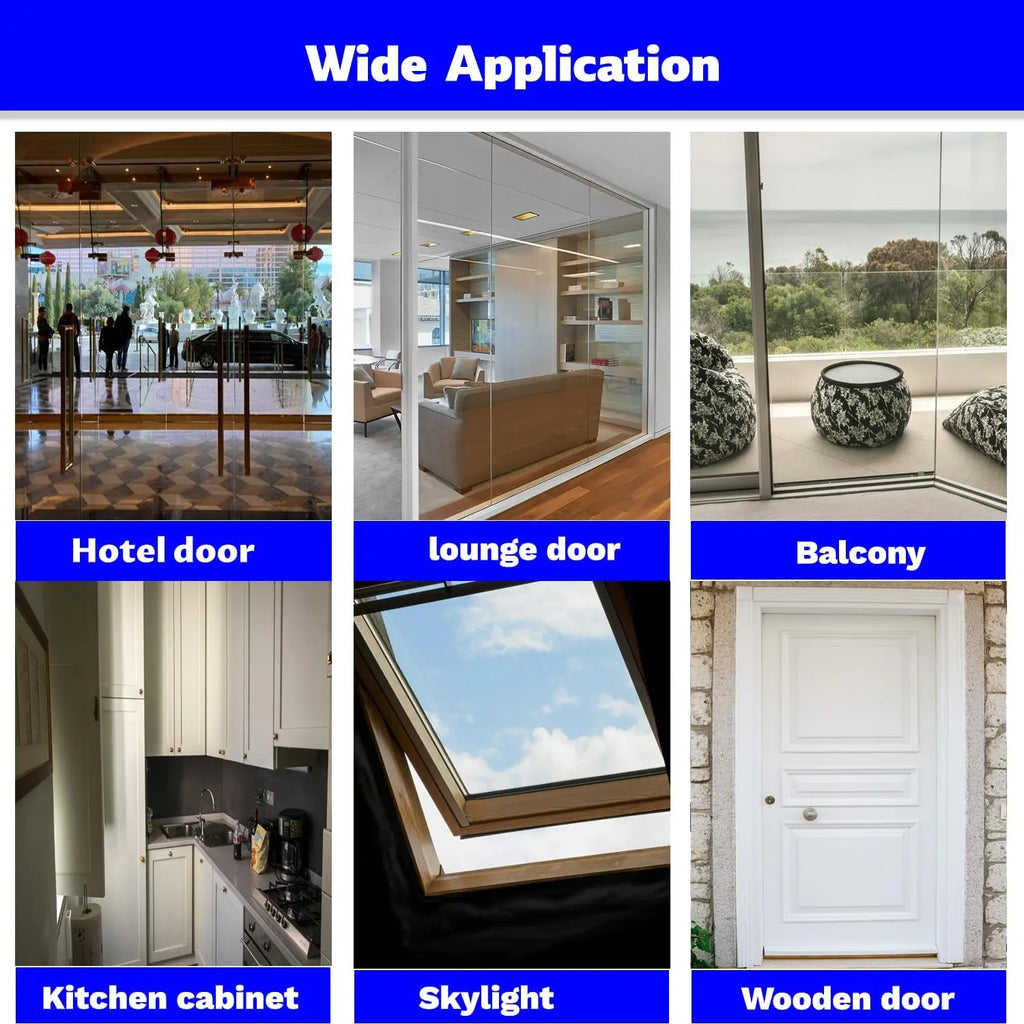 Silicone Weather Stripping Seal Tape – Door, Window & Shower Gaps