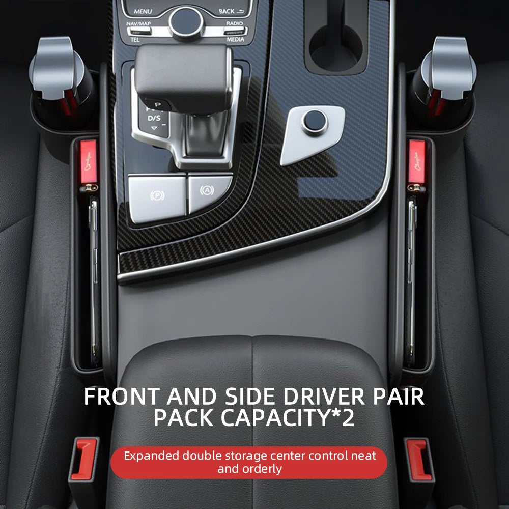 Car Seat Gap Organizer with Cup Holder