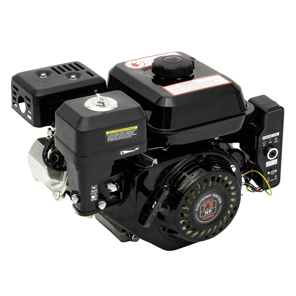 7.5HP 210cc 4-Stroke Gas Engine with Electric Start for Go Karts