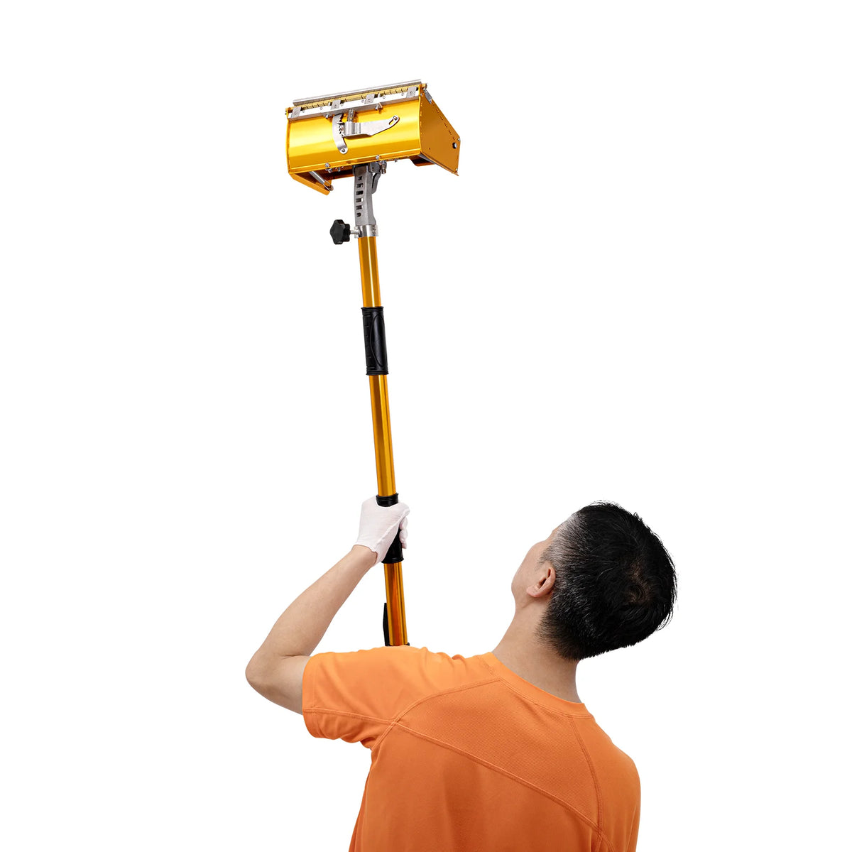 Drywall flat finishing box, 5 gear adjustable skimming tool for walls and ceilings
