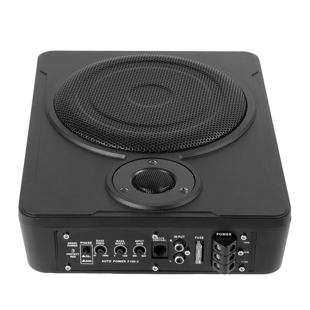 8 Inch 200W Slim Under-Seat Powered Subwoofer