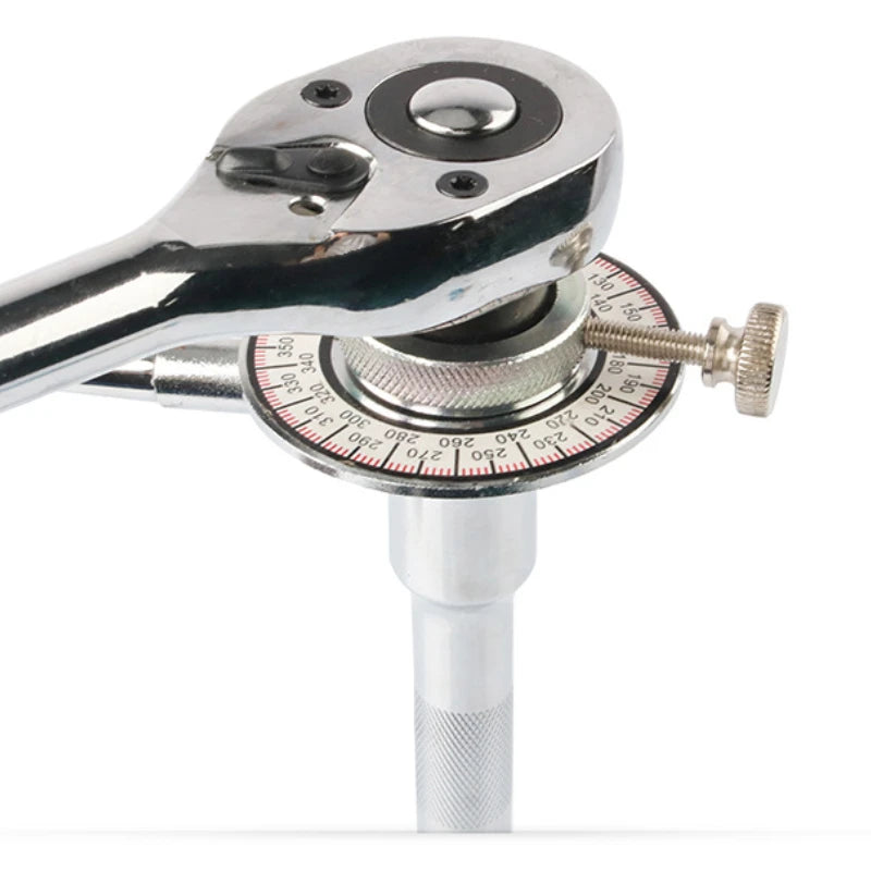 Torquemeter Adjustable Torque Angle Gauge Torque Regular Scale 360 Degrees Calibrated In Degrees Torque Wrench Hand Tools