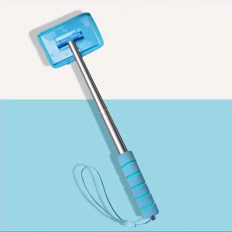 Telescopic Windshield Squeegee and Glass Cleaning Tool