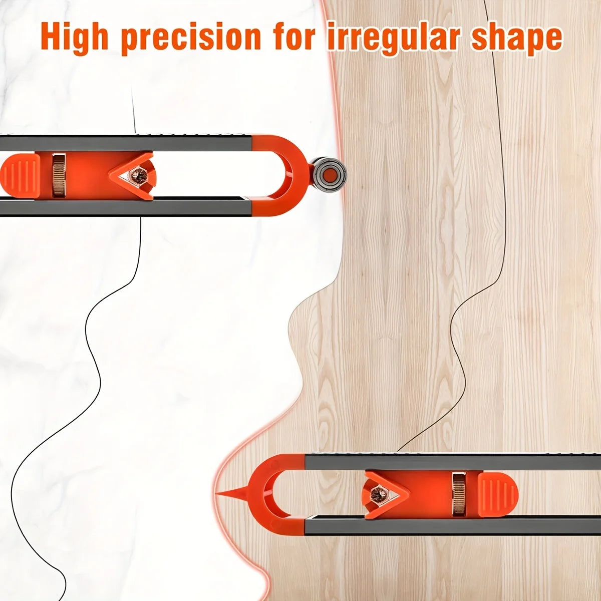 Contour Gauge Scribe Tool – Profile Duplicator for Woodworking - image 6