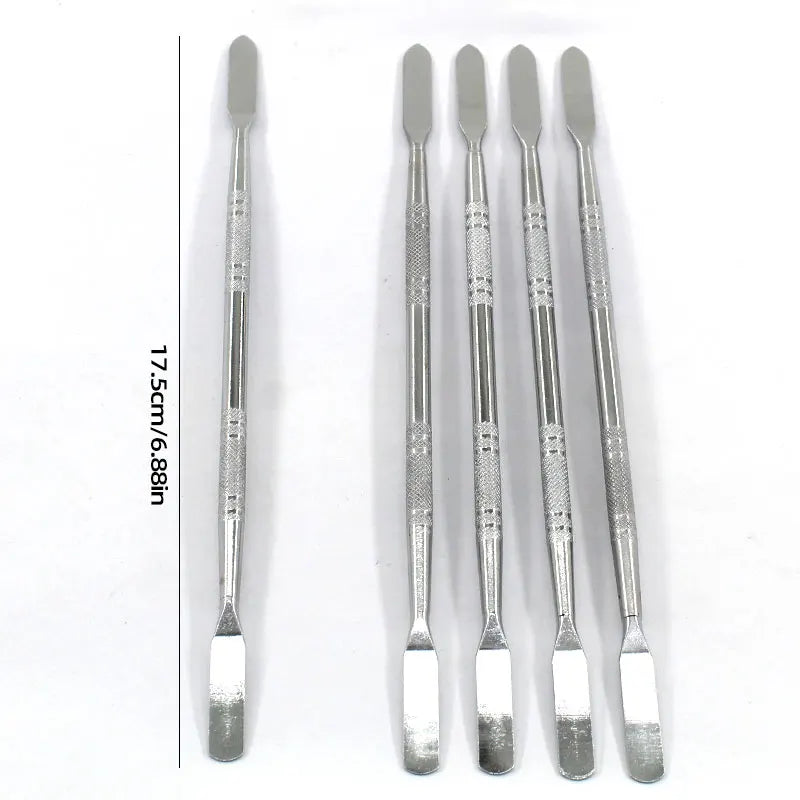 Double-Ended Stainless Steel Metal Spudger Pry Bar - Electronics Opening Repair Tool
