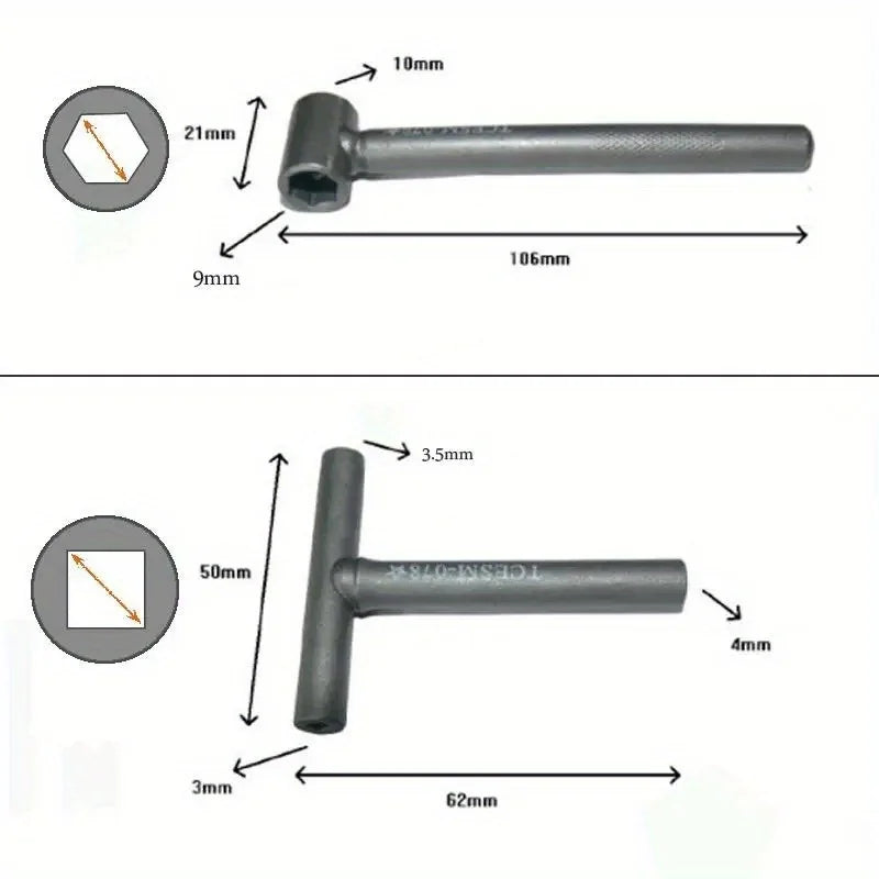 Motorcycle Valve Adjustment Tool – Wrench & Feeler Gauge - image 3