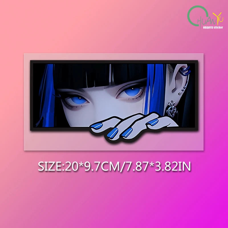 Anime Car Sticker, Waterproof Scratch Cover Vinyl Decal - view 14