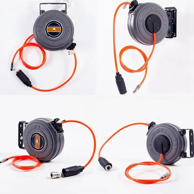 Y51A-Air Drum Automatic Retractable Air Drum Hose Reel Hose Retractor Reel For Car Washing Car Beauty And Repair