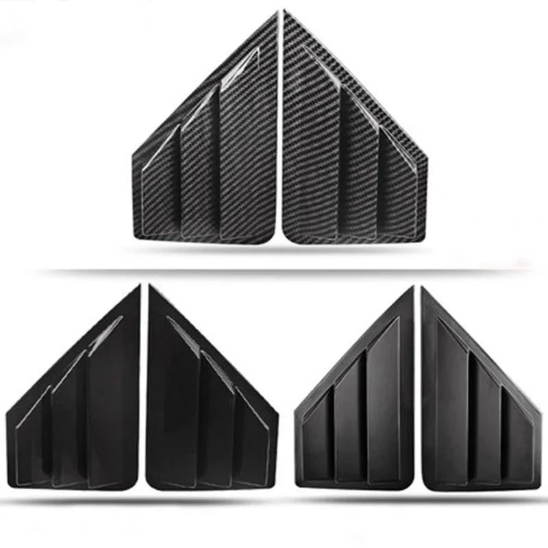 Carbon Fiber Rear Window Cover Trim for Toyota C-HR 2016-2022 - image 6
