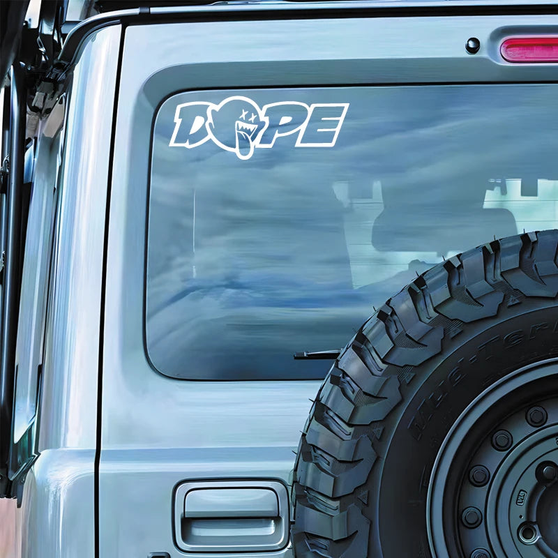 Dope Vinyl Decal Sticker for Cars, Trucks, and Motorcycles
