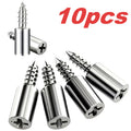 Heavy-Duty Floating Shelf Bracket with Self-Tapping Screws