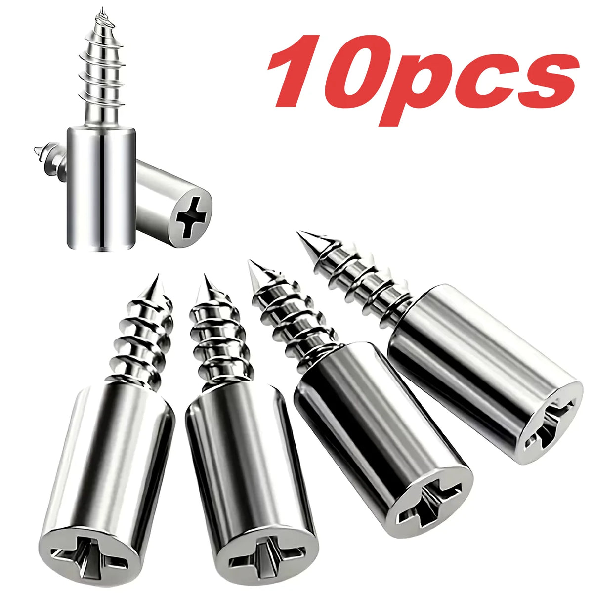 Heavy-Duty Floating Shelf Bracket with Self-Tapping Screws