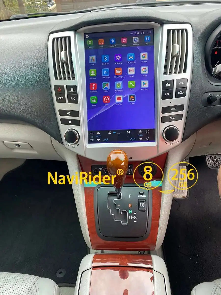 Android 14 128GB Car GPS Radio Lexus RX300/RX330/RX350/RX400h Harrier - image 13