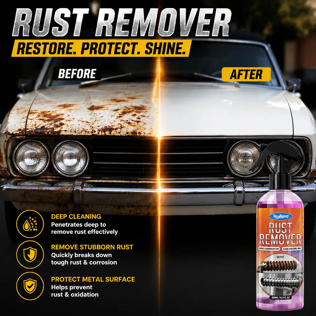 Car Rust Remover Spray for Metal, Brakes and Chrome, 100 ml