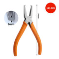 90° Flush Jaw Pliers 4/6/8/10mm CR-V Nipper for Plastic Sprue - image 7
