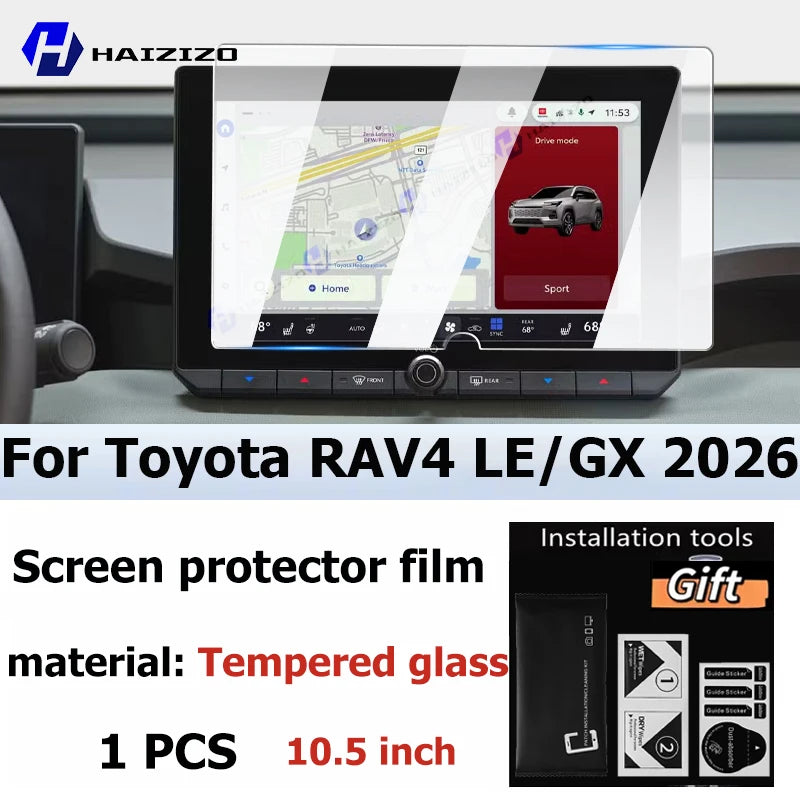 9H Tempered Glass Screen Protector for Toyota RAV4 - image 7