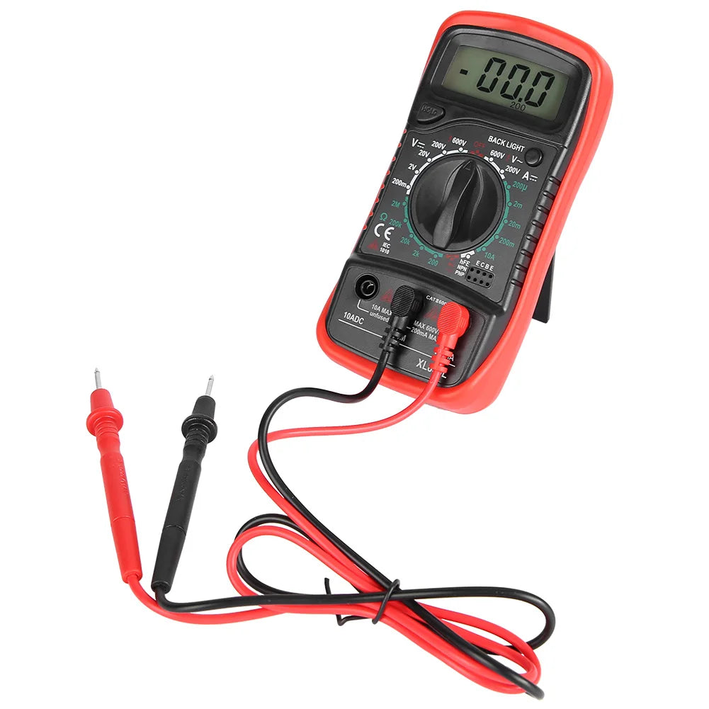 Digital Multimeter XL830L Handheld LCD Digital Multimeter Voltmeter Ammeter Ohmmeter Current Voltage Tester Multimeter