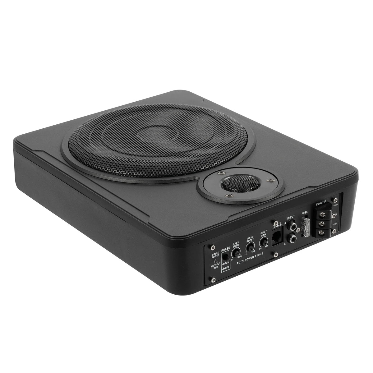 8 Inch 200W Slim Under-Seat Powered Subwoofer