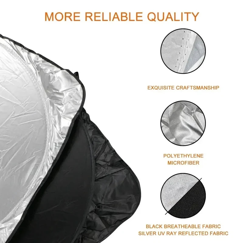 Car Windshield Sun Shade Folding Parasol Visor Protector Anti UV Interior Cover