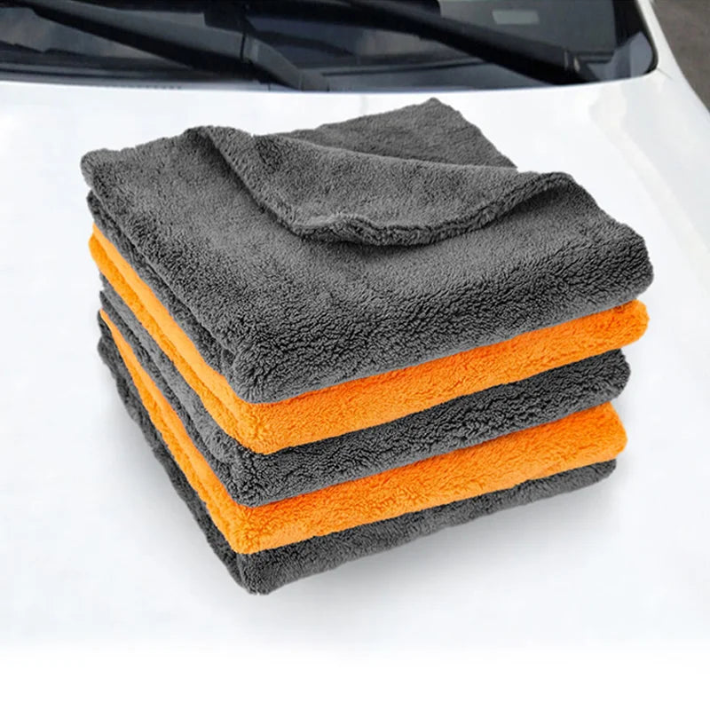 Ultra Absorbent 40x40cm Microfiber Towels for Car Detailing & Home - image 2