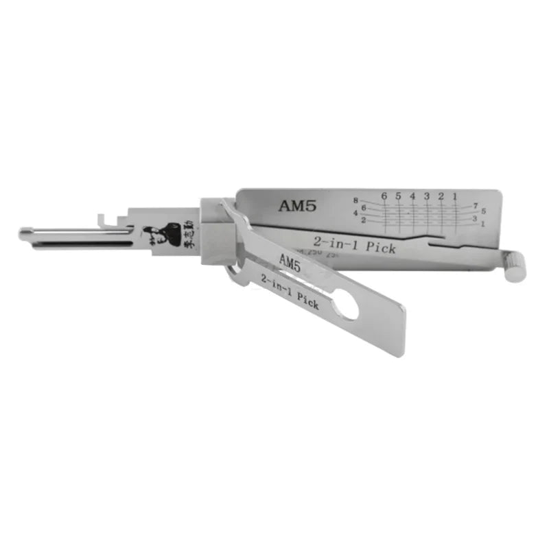 Lishi 2-in-1 Locksmith Tool for Home Door Locks (R52/KW1/SC1) - image 8