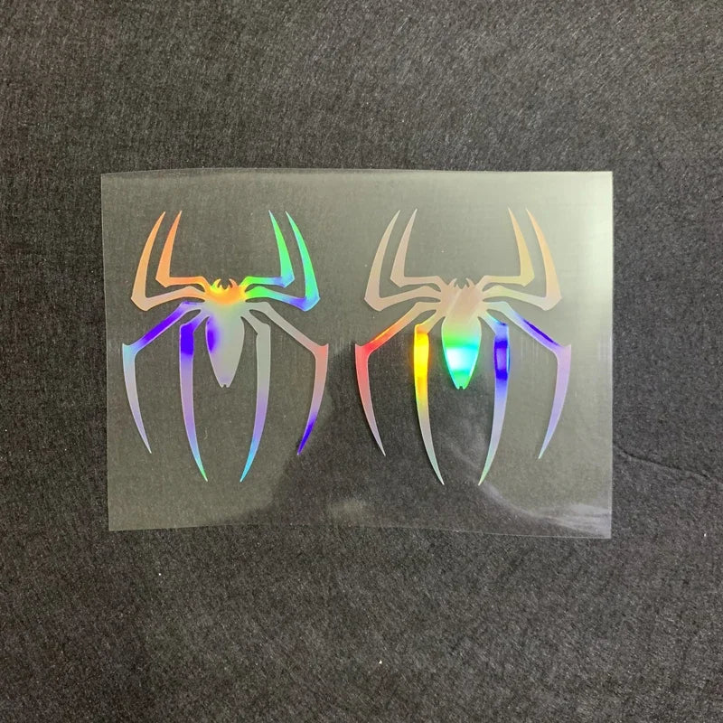 2pc Spider Windshield Decals, Reflective Waterproof Car Stickers - view 7