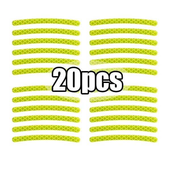 Reflective Wheel Rim Strips for Car and Motorcycle Tyres, 20-40pc - view 20