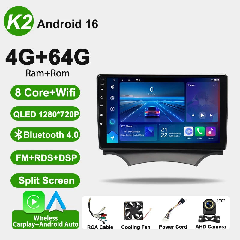 Ford Ka 9-Inch Multimedia Radio with GPS, Android Auto & CarPlay - image 24