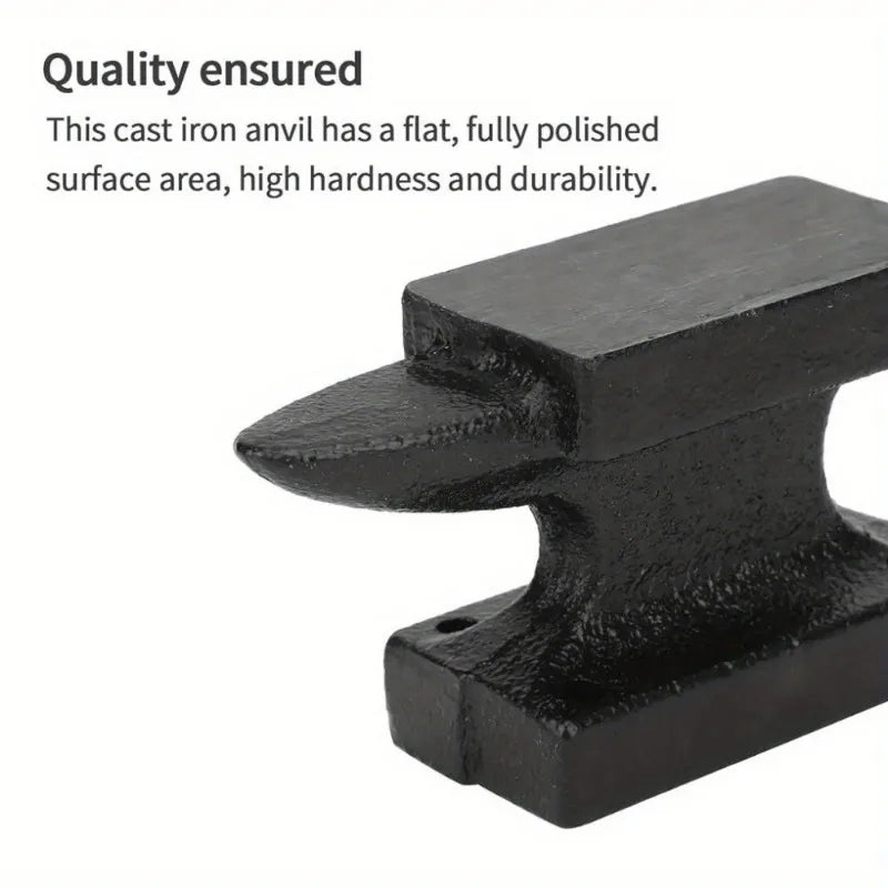 Small Household Bench Vise with Anvil – DIY Clamp