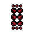 Universal 3D Reflective Wing Decals for Car and Motorcycle - view 12