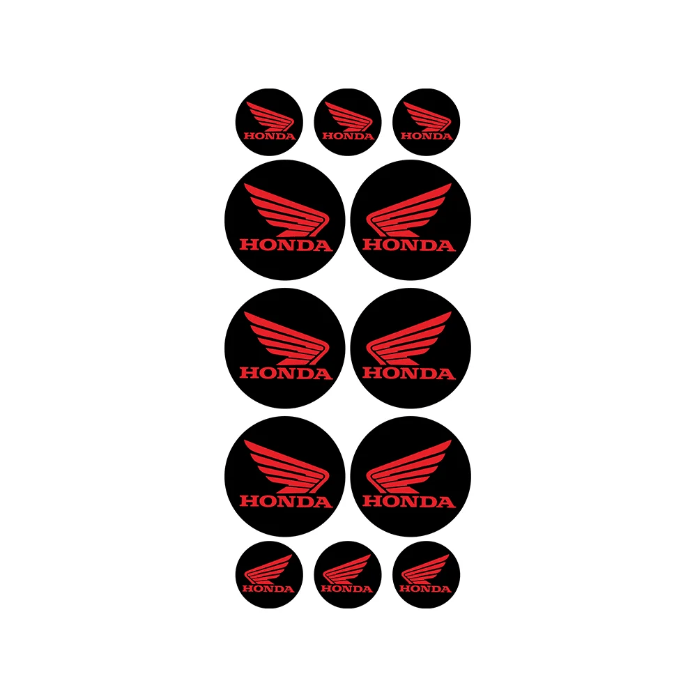 Universal 3D Reflective Wing Decals for Car and Motorcycle - view 12