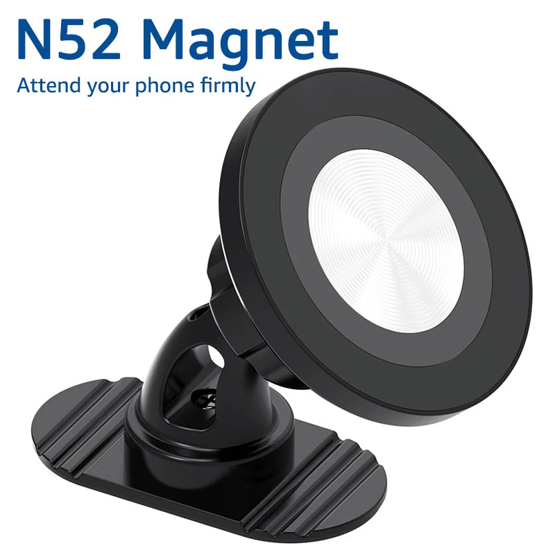 Magnetic Car Phone Holder for MagSafe Case Dashboard Mount 360 Degree Rotation GPS