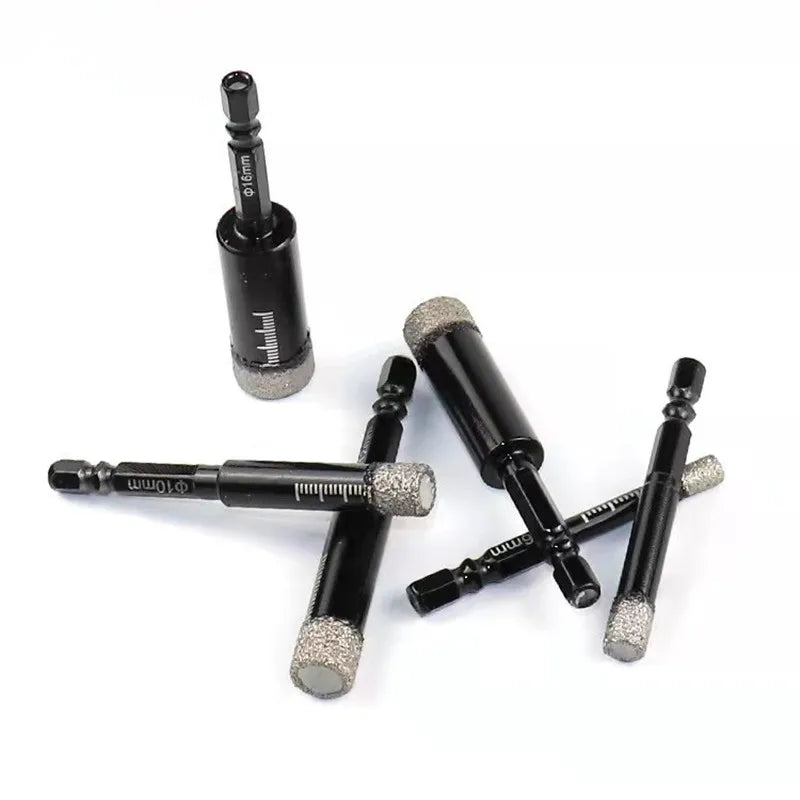 Diamond Drill Bit 5-16mm Hex Shank for Tile, Marble, Granite - image 4