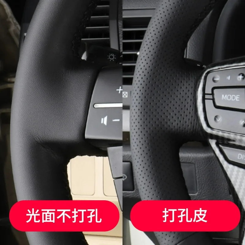 2024-2025 Chevy Blazer/Equinox/Silverado Leather Steering Wheel Cover - image 2